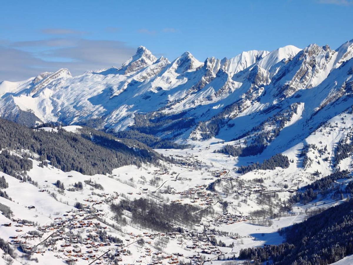 Appartement 3 Pieces Avec Balcon Et Wifi Au Centre De La Clusaz - Fr-1-459-20 Екстериор снимка